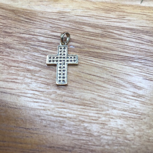 10kt gold cross (new) - Picture 4 of 8